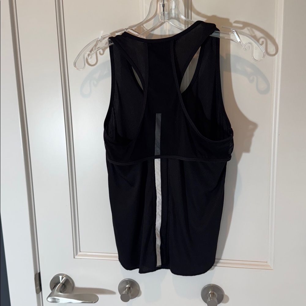 Lucky in Love Classic Black Tank Top